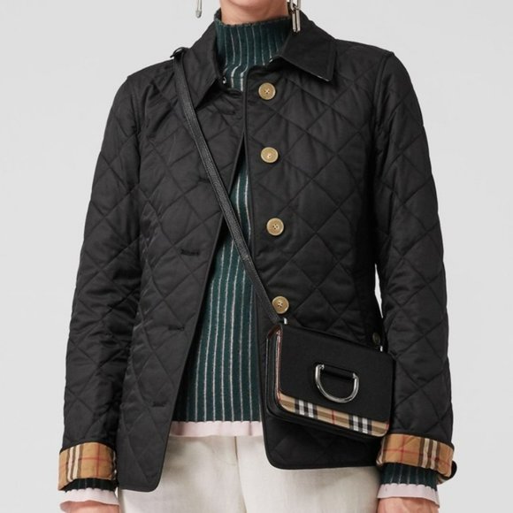 Burberry Jackets & Blazers - BURBERRY NOVA CHECK LINED QUILTED JACKET